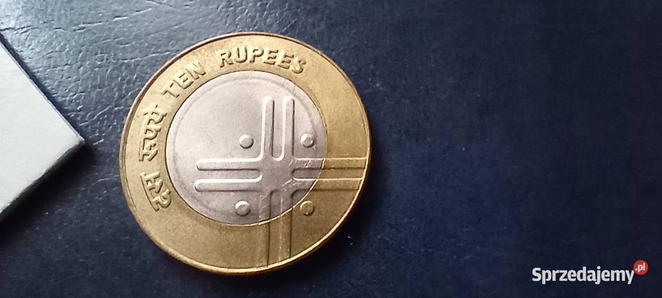 Stare monety 10 rupii 2006 Indie podkarpackie Lesko