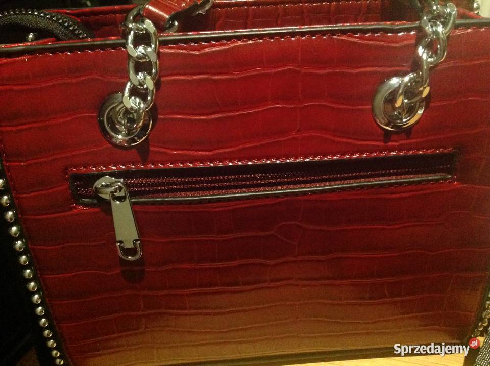 Torebka skórzana Damska GUESS