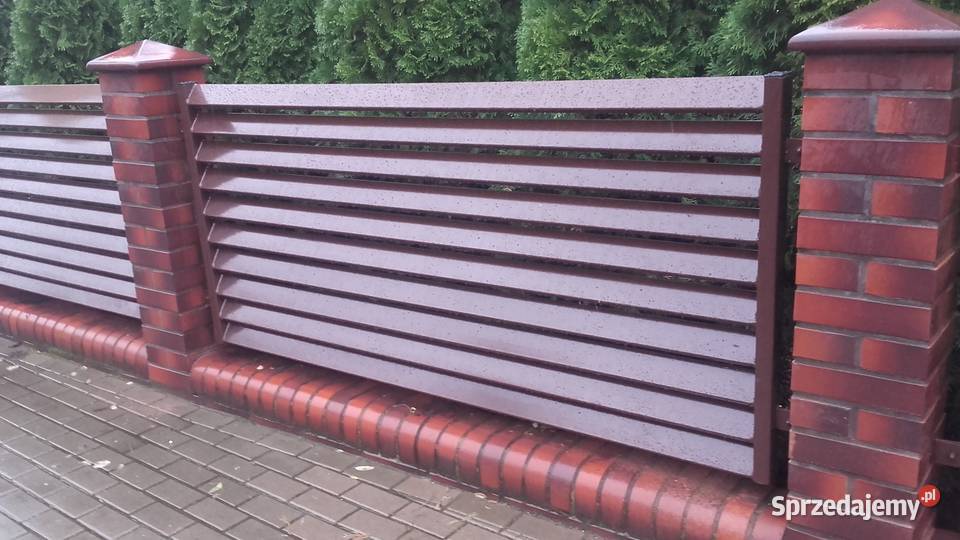Ogrodzenia płoty kute nowoczesne palisadowe Wlkp metal Poznań