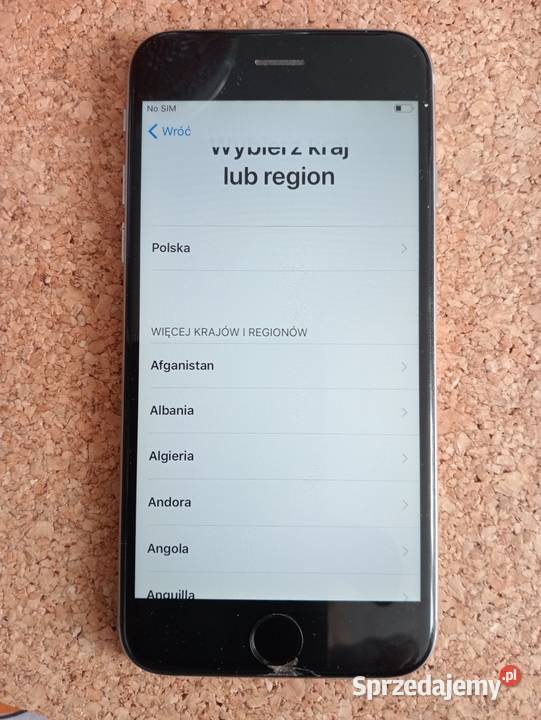 Telefon Smartfon iPhone 6 Czarny Wrocław