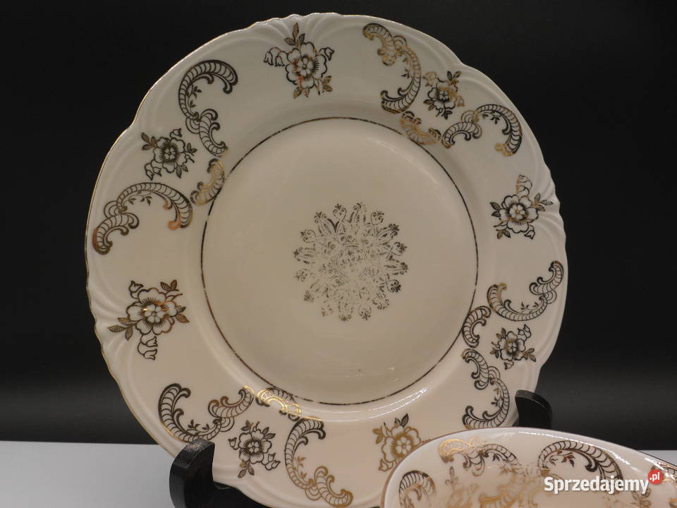 Zestaw śniadaniowy trio z porcelany MITTERTEICH Raszków sprzedam