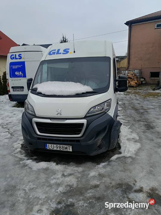 Peugeot Boxer uszkodzony uszkodzony Peugeot lubelskie