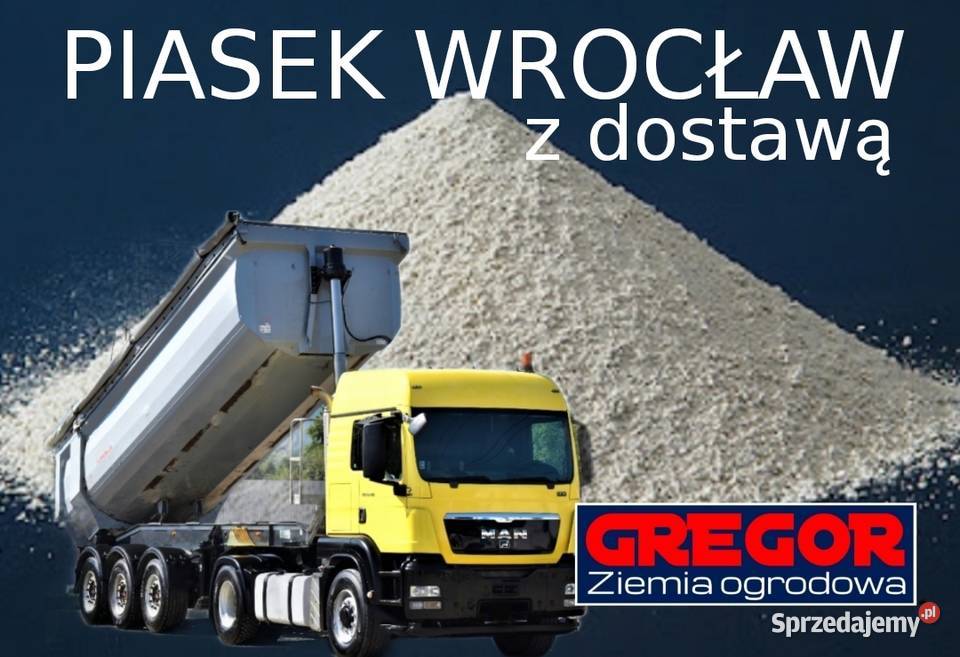 Piasek z dostawą Wrocław dolnośląskie