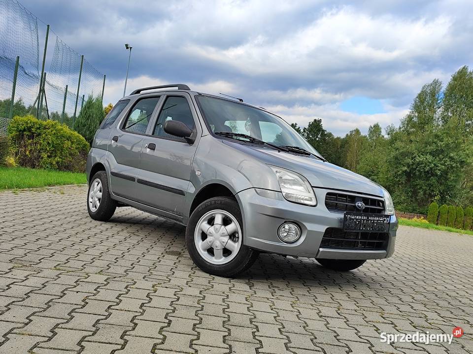 Subaru G3XJusty 4x4 13 benzyna z Niemiec Królewiec
