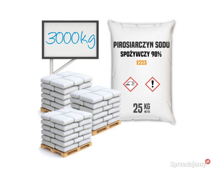 Pirosiarczyn sodu spożywczy E223 Pozostałe Ustrzyki Dolne