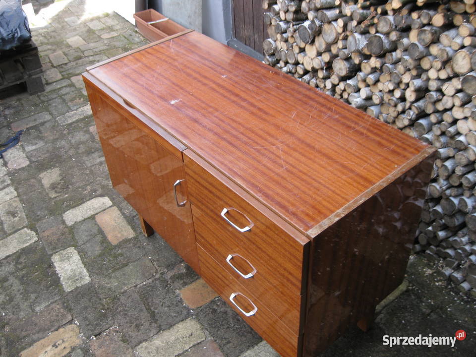 Komoda retro styl PRL Meble Wołomin