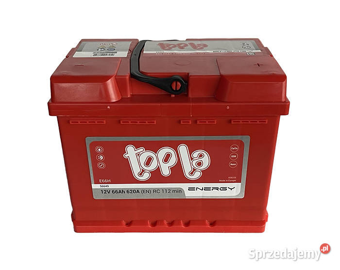 Akumulator Topla Energy 66 Ah SIEDLCE SKLEP osobowe Układ elektryczny, zapłon sprzedam