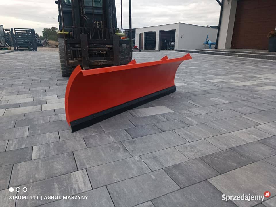 Pług Śnieżny na Wózek Widłowy 15m Transport Kraj sprzedam