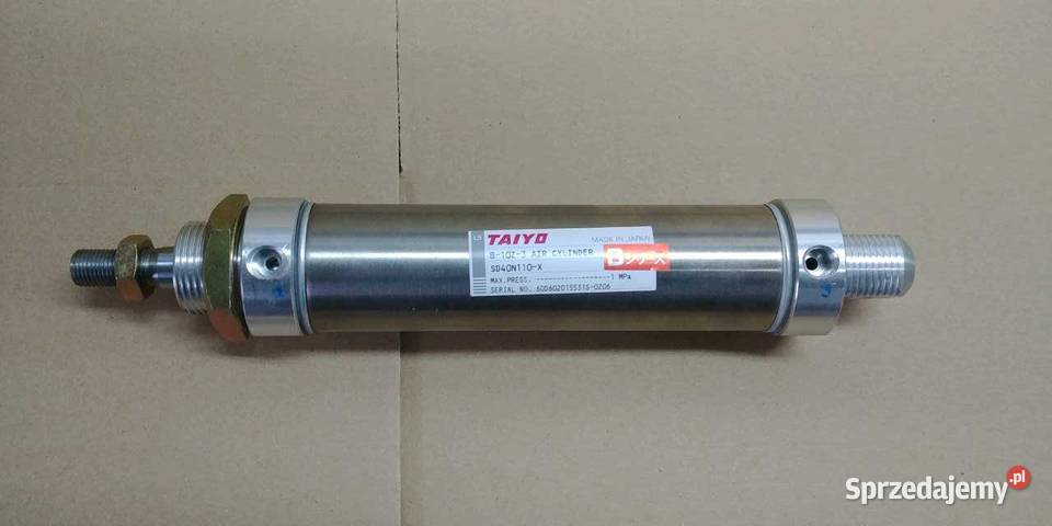 Siłownik pneumatyczny SMC z prowadzeniem