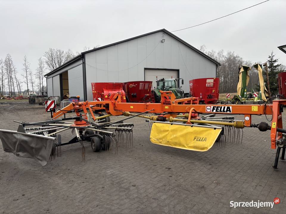 Fella ts 1603 zgrabiarka 2 karuzelowa do boku 1 Myszyniec sprzedam