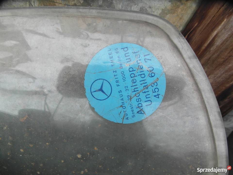 mercedes benz w115 w114 komplet szyb 8sztuk osobowe Namysłów