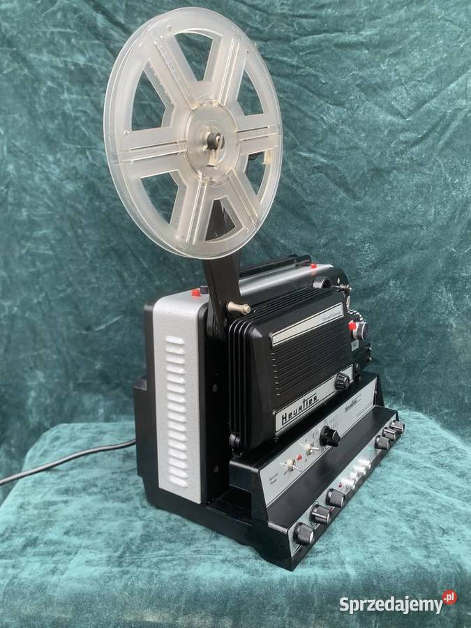 zabytkowy projektor filmowy Heurtier Duo 942 Łowicz