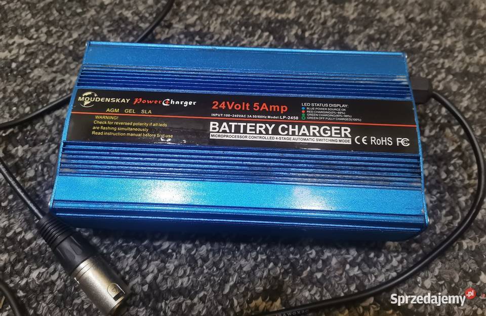 Automatyczna ładowarka MOUDENSKAY 24V 5Amp Trzcianka