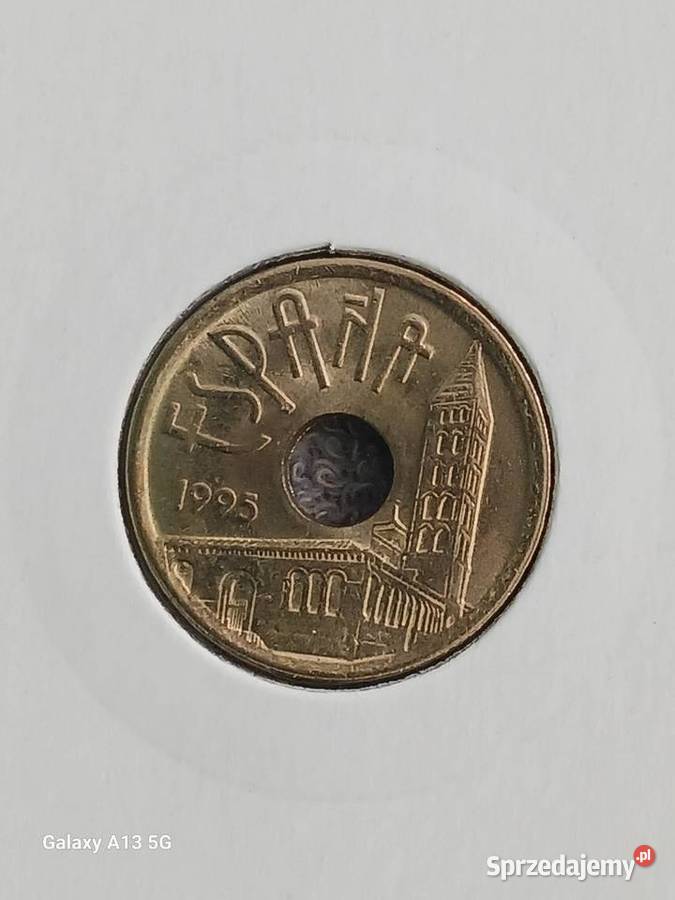 25 Pesetów Hiszpania 1995 r UNC Numizmatyka Konin sprzedam
