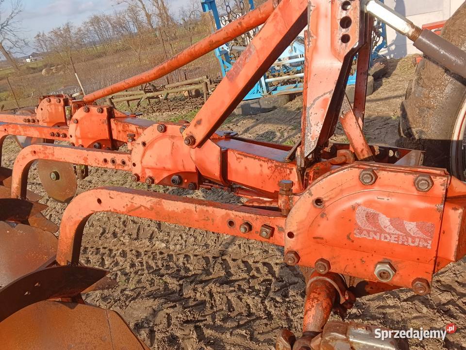 Pług Fraugde Sanderum Kverneland 4 skibowy 31 Pługi Wilkowyja