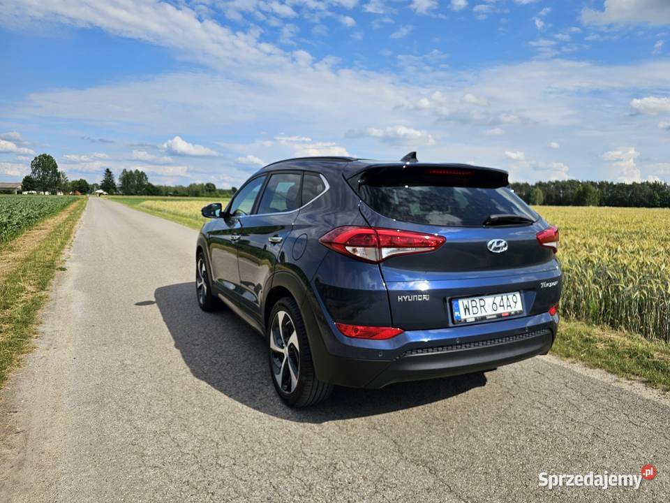 Hyundai Tucson 2017r 17crdi 141 Premium automat aluminiowe felgi mazowieckie sprzedam