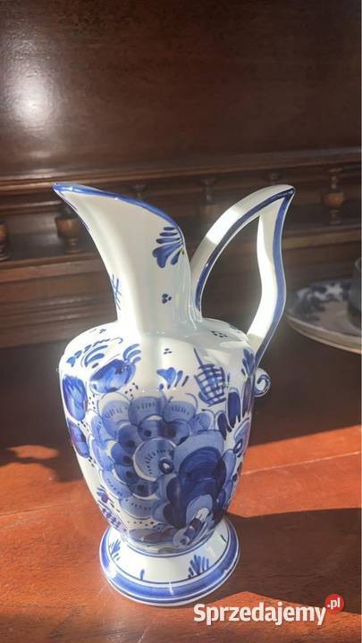 Dzbanek amfora Wazon Syg Delft Handpointed pomorskie