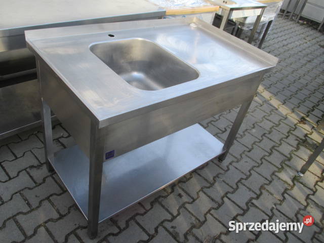 Zlew Gastronomiczny 1 Komorowy Z Półką 1207085 Gastronomia Ostrów Wielkopolski sprzedam