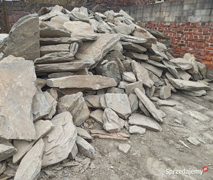 Kamień Łupek Szarogłazowy Grys Zielony Granitowy Łódź
