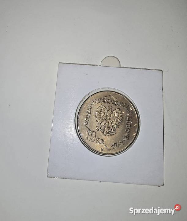 Moneta 10 z 1972 50 lat portu w Gdyni Sosnowiec sprzedam