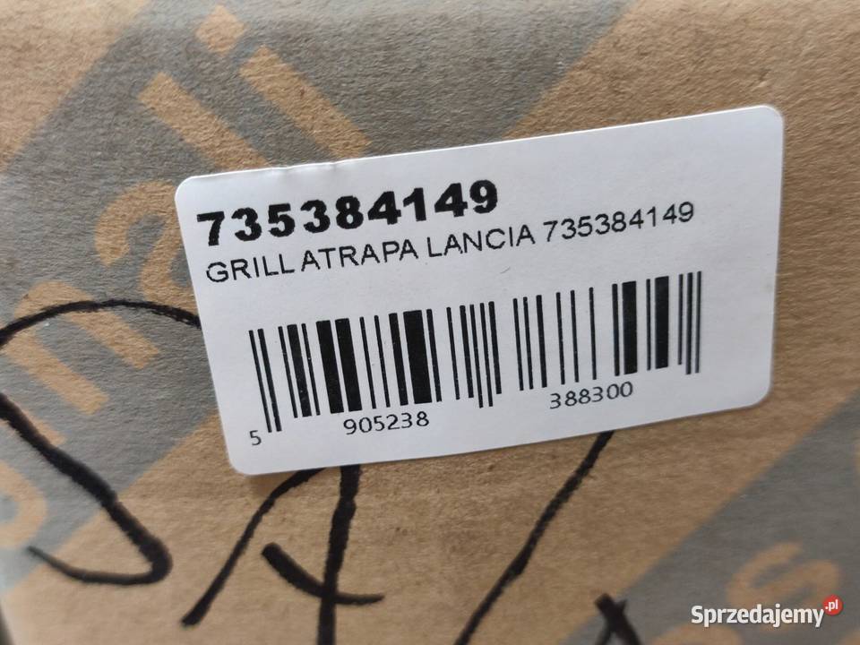 GRILL ATRAPA LANCIA MUSA YPSILON 20042012