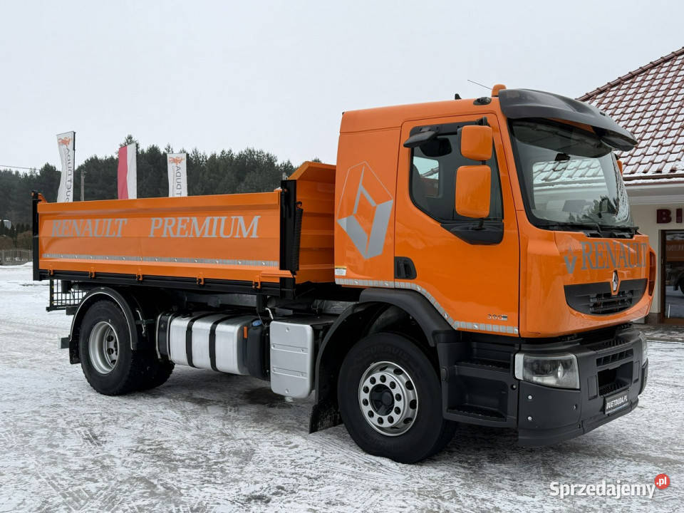 Renault PREMIUM 18380 4x2 Wywrotka 3 stronna DMC Widełki