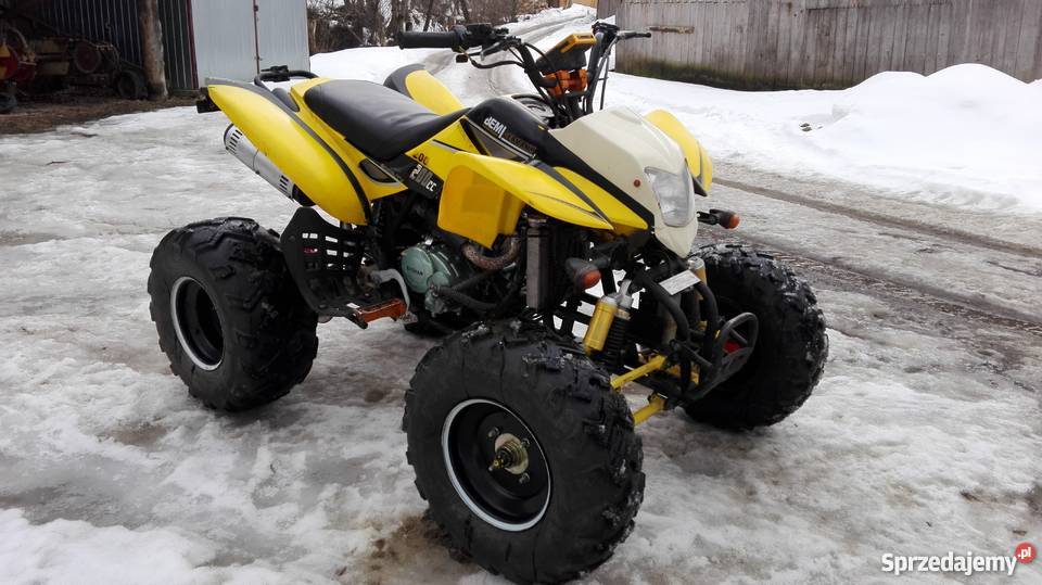 Duzy Quad Atv Bashan 200cc oryginal chlodzony żółty Gorlice sprzedam