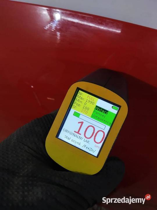 MASKA PRZÓD CZERWONA K9 PRZED LIFT Ford Fiesta