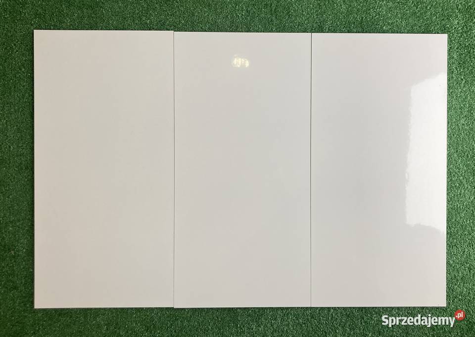 Tania płytka GLAZURA SIMPLE WHITE 298X598 G2 Wykończenie Kraśnik