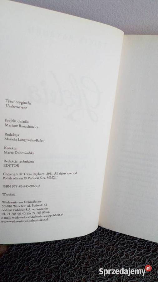 Głębia Tricia Rayburn Wrocław