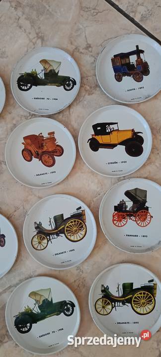 Spodki talerzyki kolekcjonerskie z motywem Tarnów sprzedam