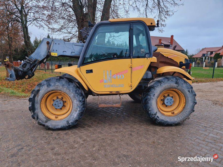 Holland LM 410 1999 ładowarka Manitou JCB podlaskie