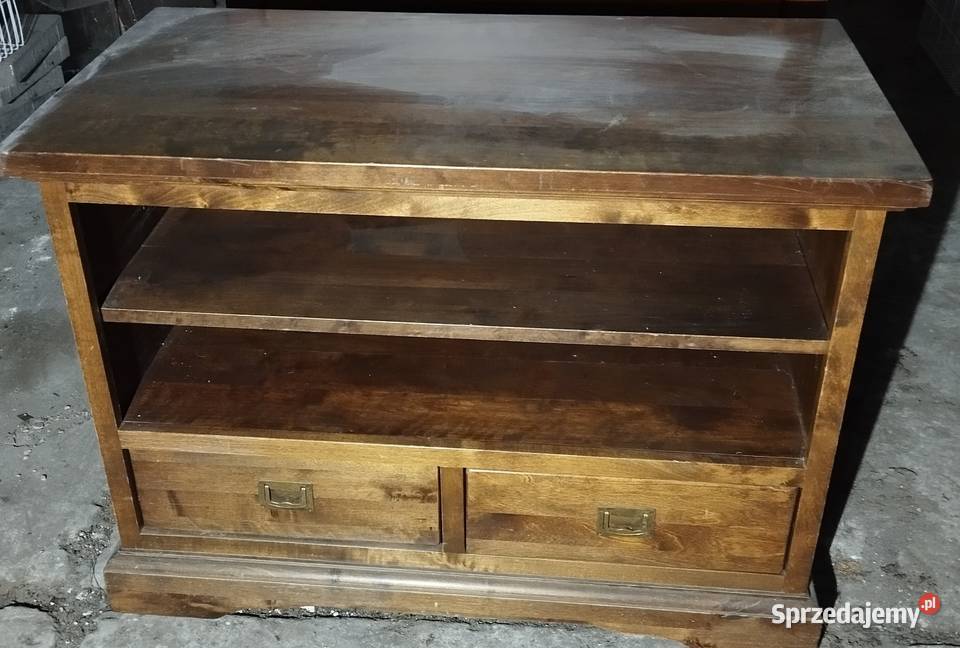 Komoda szafka RTV lite drewno 100x55x72 55cm zachodniopomorskie Giżyn sprzedam
