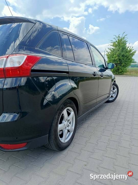 Ford Grand C Titanium 16TDCI 115 welurowa tapicerka świętokrzyskie