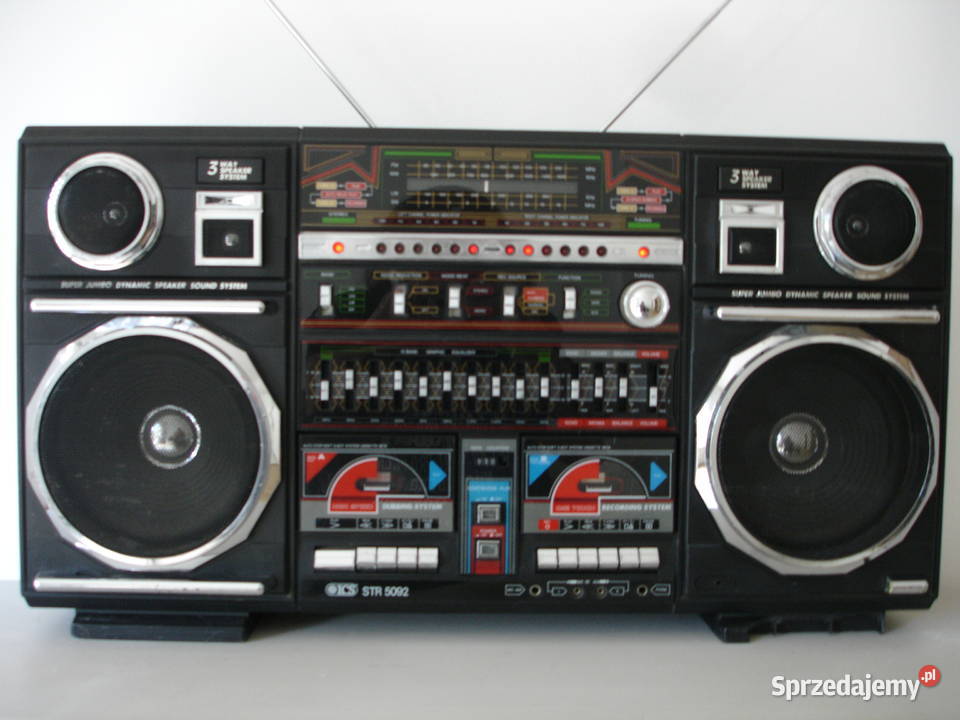 Radiomagnetofon ICS STR5092 SUPER JUMBO Zielona Góra