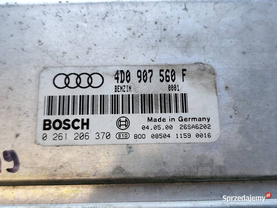 Audi A8 D2 37 Sterownik Moduł Komputer Silnika sprzedam
