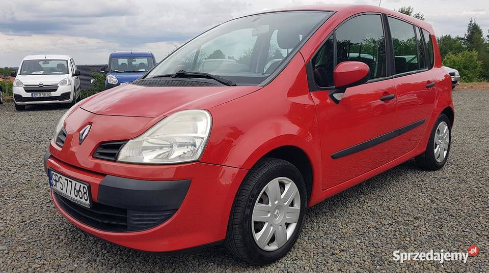 Renault Modus GRAND 12 16V 75 Zarejestrowany poduszka powietrzna Rydułtowy