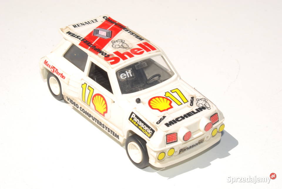 Stara zabawka Renault Maxi 5 Turbo antyk zabytek śląskie Cieszyn