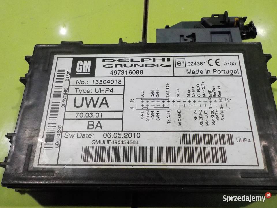 OPEL CORSA D LIFT 12 B 11r modul bluetooth Suków