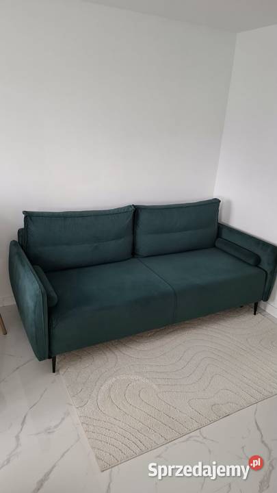 Sofa butelkowa zieleń dolnośląskie Zagrodno
