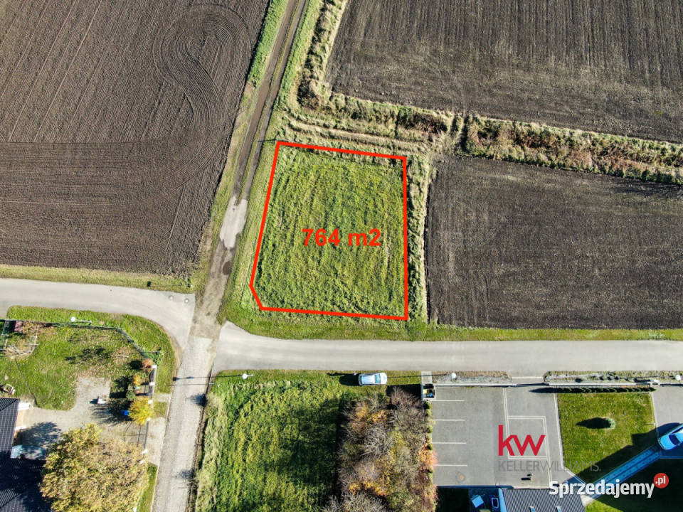 Działka 764m2 Cieszyce Akacjowa