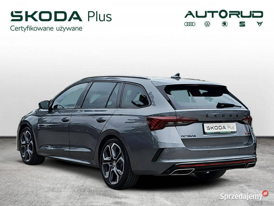 koda Octavia RS 20TSI 245 2024 1WŁ SalonPL wspomaganie kierownicy Kielce sprzedam