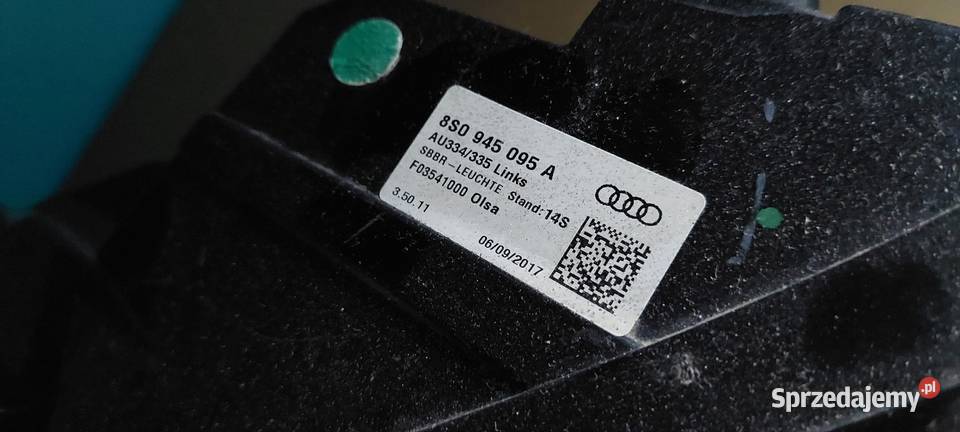 AUDI TT LAMPY TYŁ 8S0945095A 8S0945096A wielkopolskie sprzedam