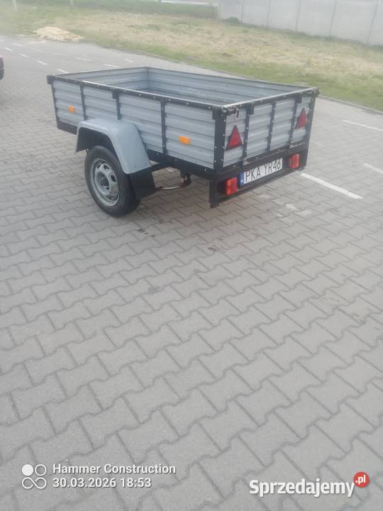 Sprzedam Przyczepkę SAM Dmc 750 Burtowe i plandeki Opatówek