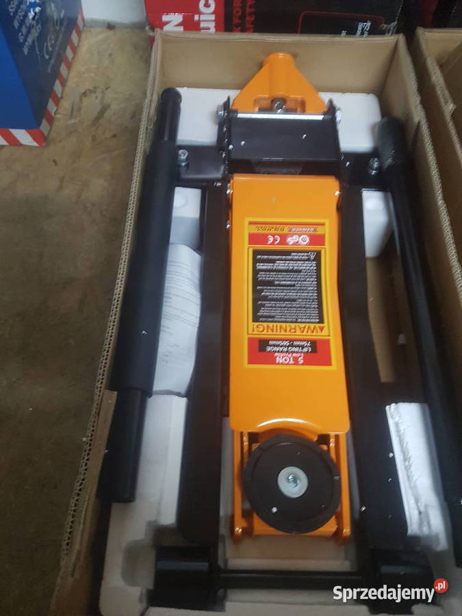 ŻABA 5Ton hazard PODNOŚNIK HYDRAULICZNY 2TŁokowy Ręczne wielkopolskie Głogowa sprzedam