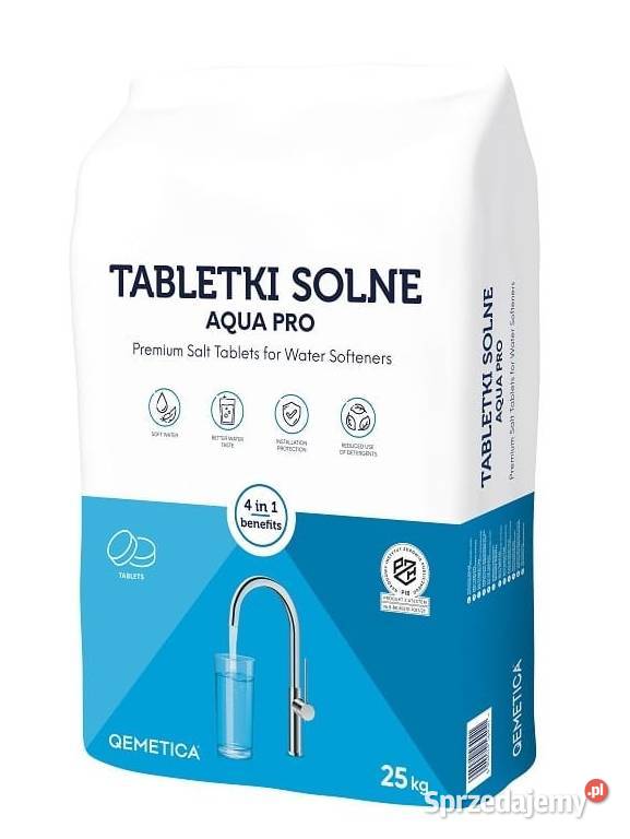 Tabletki solne Sól do zmiękczaczy Ciech QEMETICA Damasławek