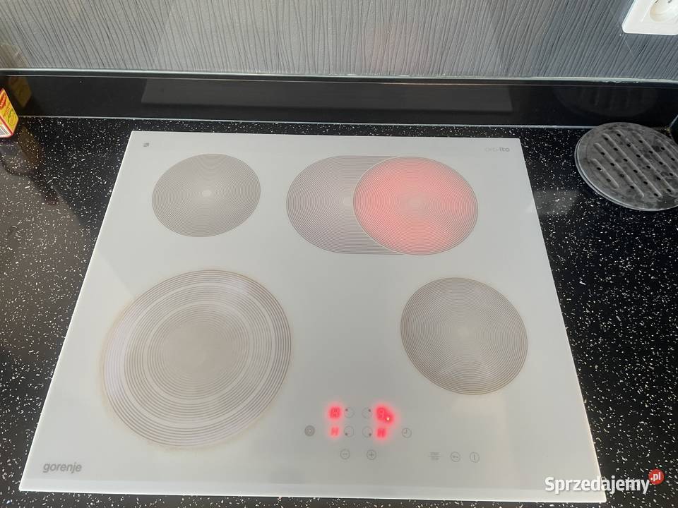 płyta ceramiczna biała gorenje oraito AGD drobne podkarpackie Lubzina