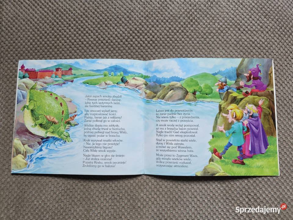 Bajka o smoku i Kraku i o tym powstał Kraków