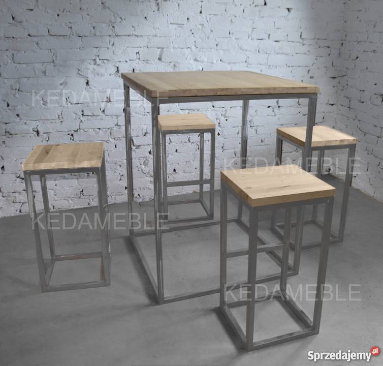 Zestaw barowy h1 loft interrior wielkopolskie