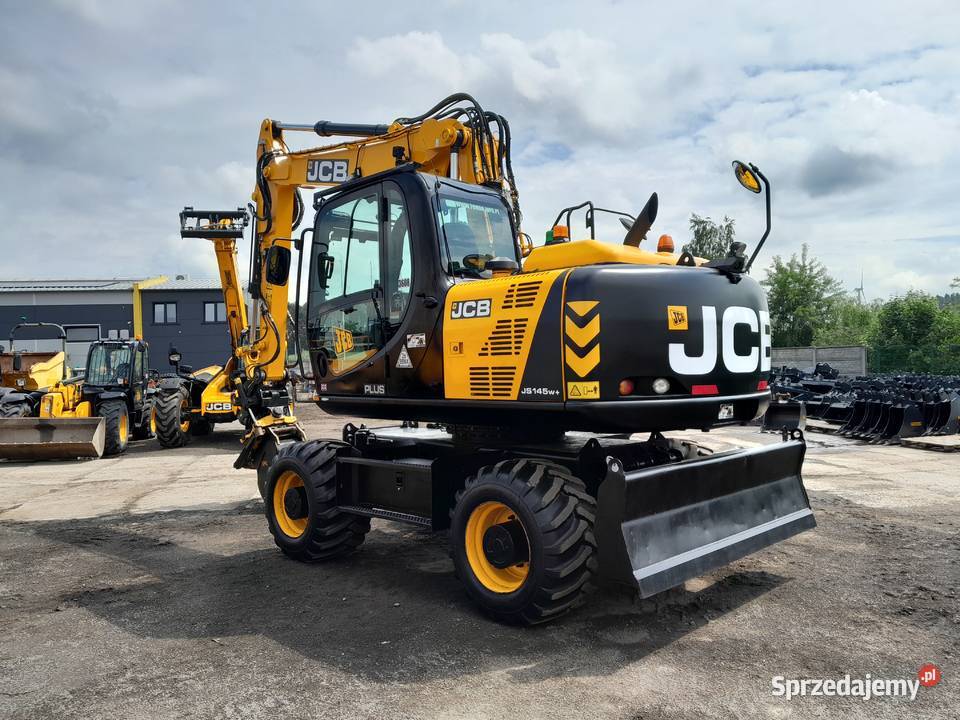 JCB JS145W 2021R ENGCON Krotoszyn